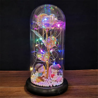 AuroraBloom™ LED Enchanted Galaxy Rose
