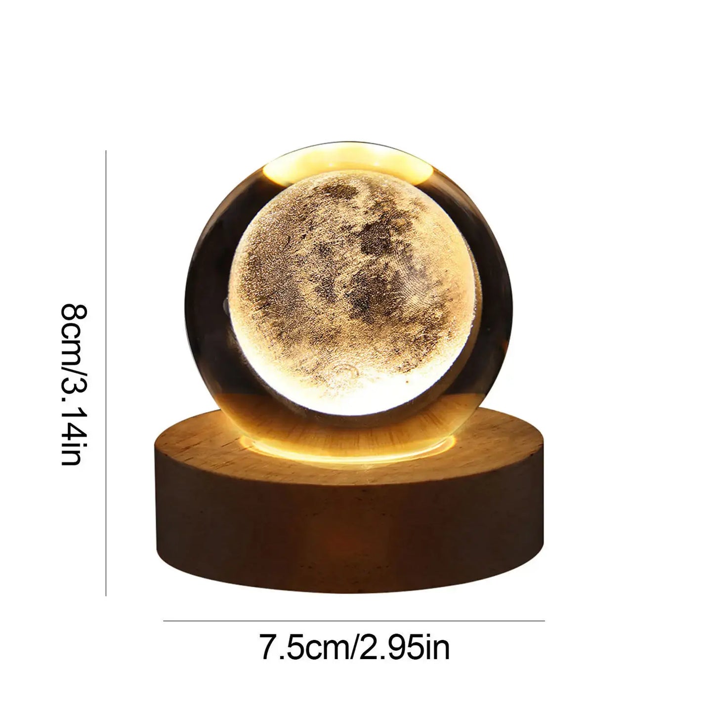 CosmoGlow™ 3D LED Night Light