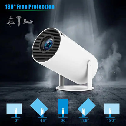 CineCast™ Portable Remote-Control Movie Projector