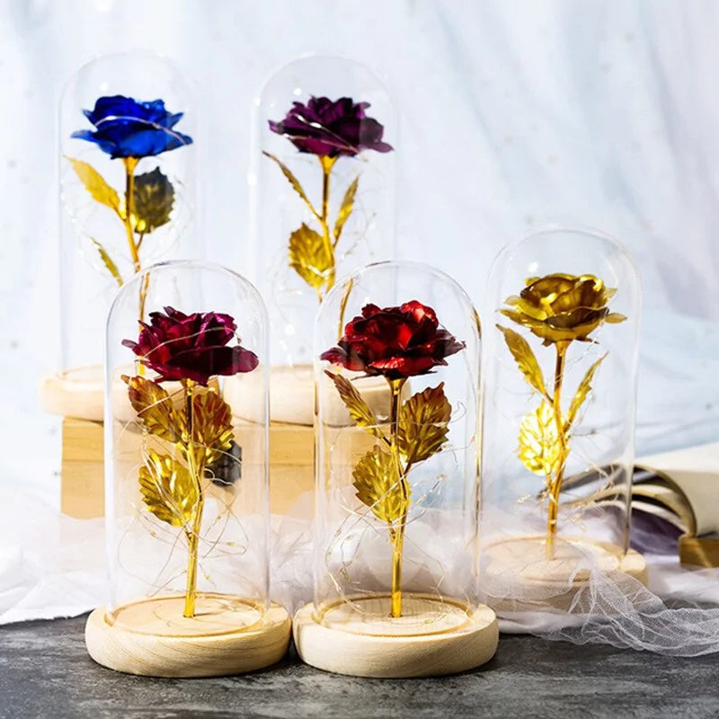 AuroraBloom™ LED Enchanted Galaxy Rose