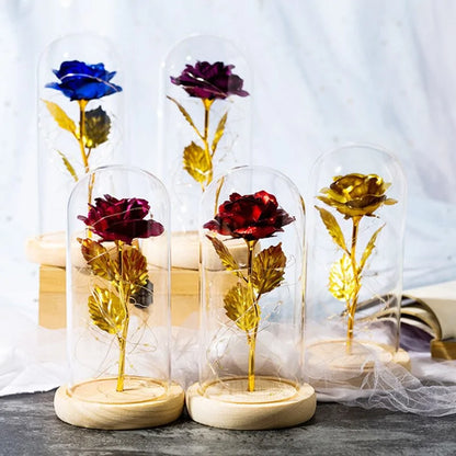AuroraBloom™ LED Enchanted Galaxy Rose