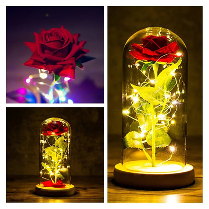 AuroraBloom™ LED Enchanted Galaxy Rose