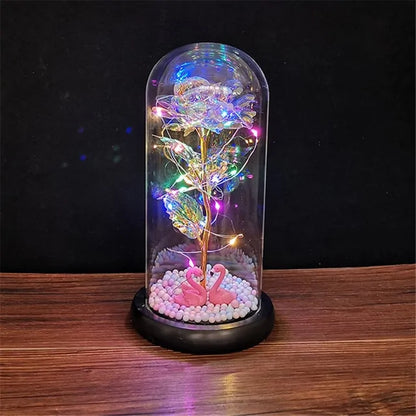 AuroraBloom™ LED Enchanted Galaxy Rose