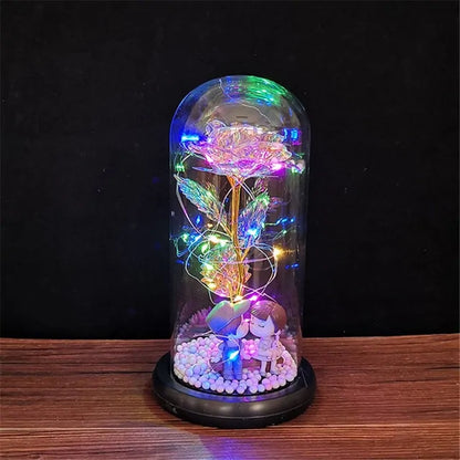 AuroraBloom™ LED Enchanted Galaxy Rose