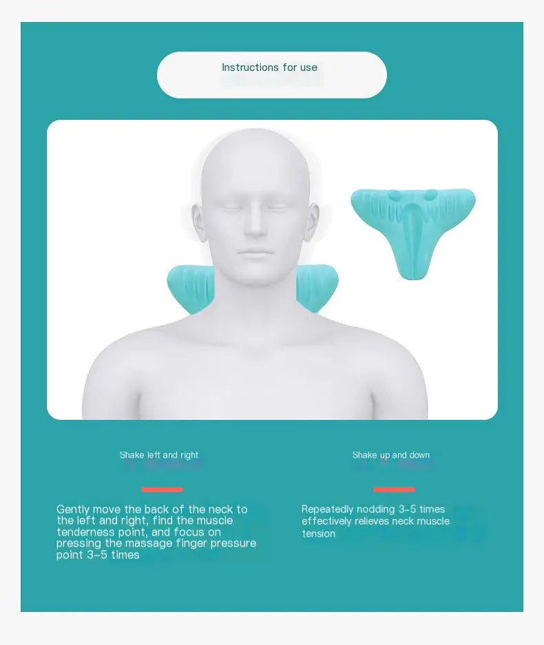 PostureCorrect Neck Traction & Massage Pillow