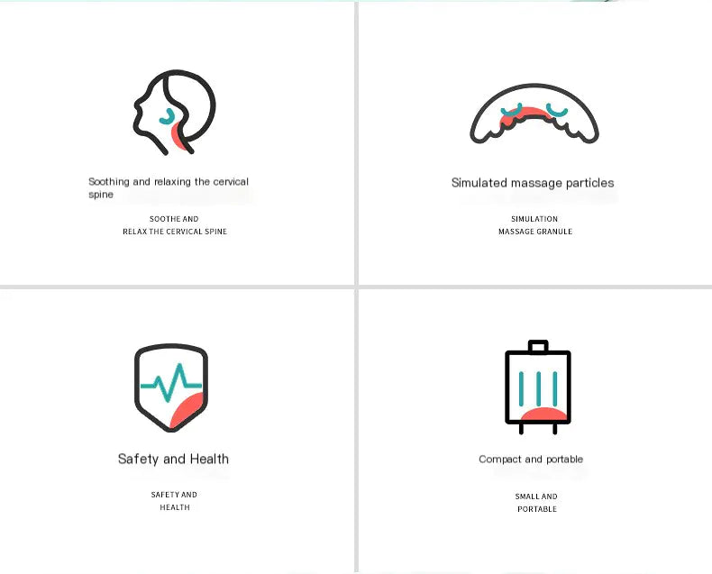 PostureCorrect Neck Traction & Massage Pillow