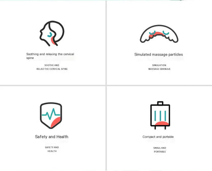 PostureCorrect Neck Traction & Massage Pillow