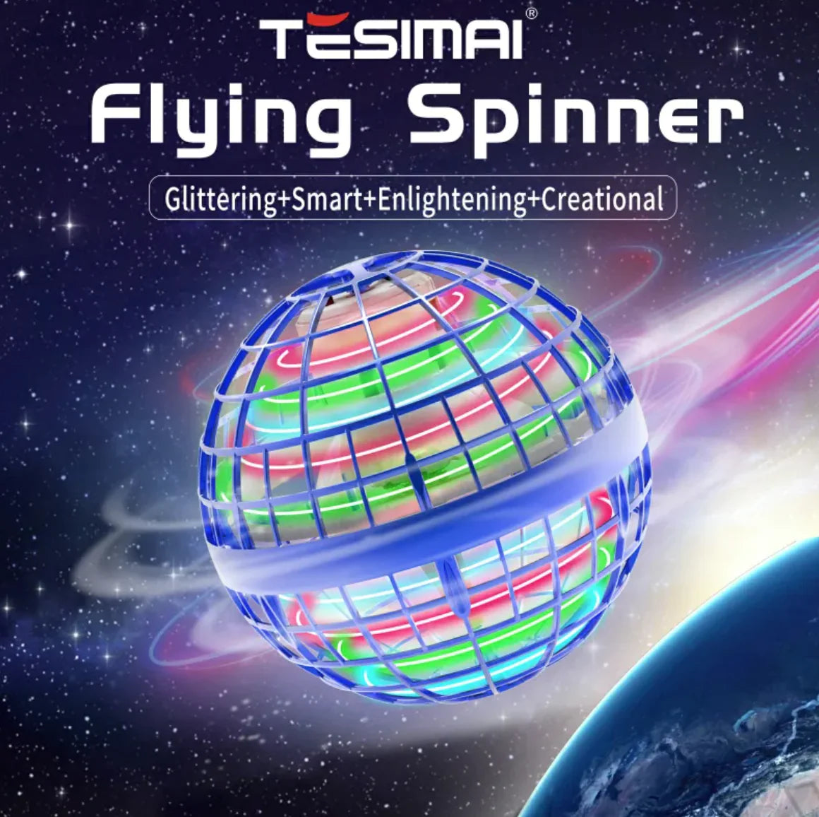 SkyGlide™ Magic LED Gyro Ball
