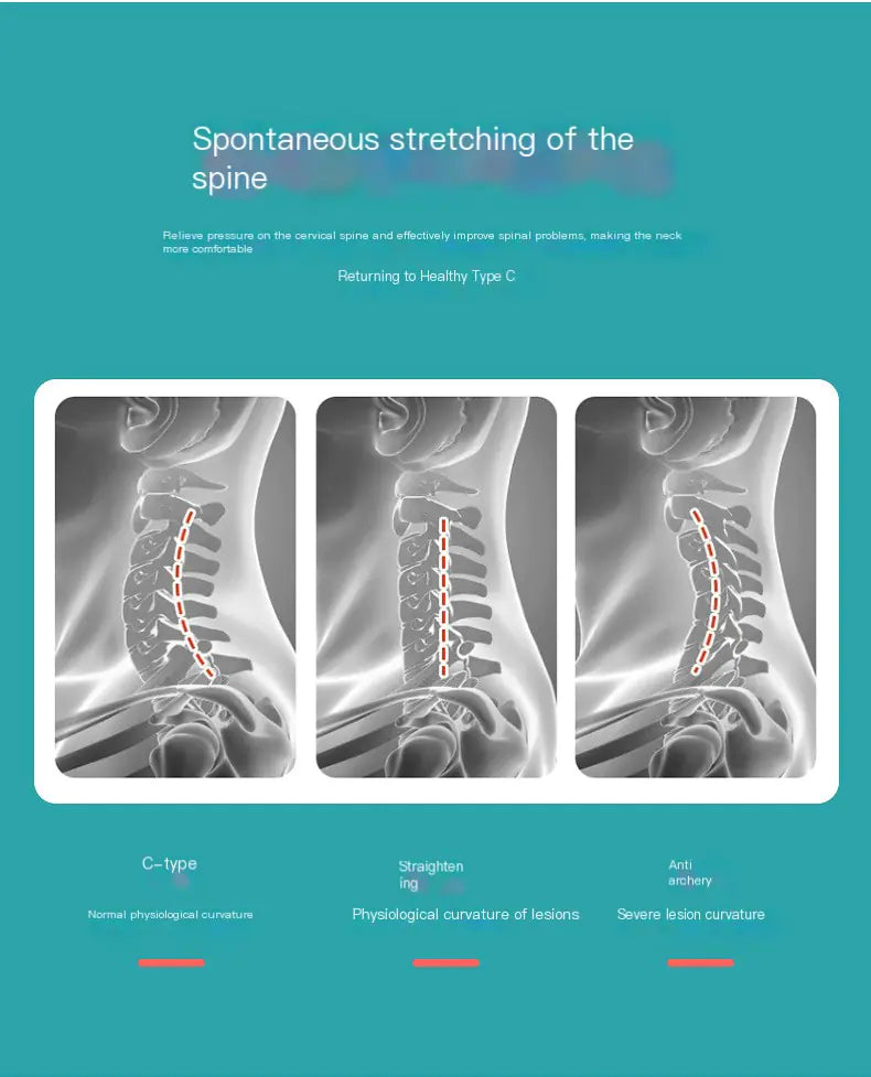 PostureCorrect Neck Traction & Massage Pillow