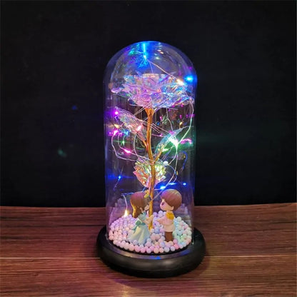 AuroraBloom™ LED Enchanted Galaxy Rose