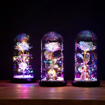 AuroraBloom™ LED Enchanted Galaxy Rose