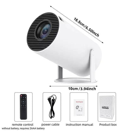 CineCast™ Portable Remote-Control Movie Projector