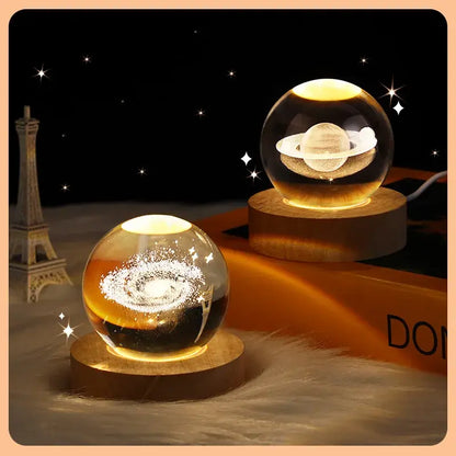 CosmoGlow™ 3D LED Night Light