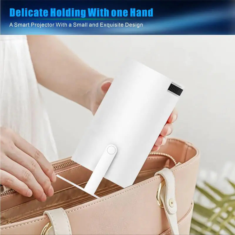 CineCast™ Portable Remote-Control Movie Projector