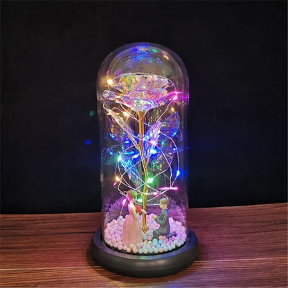 AuroraBloom™ LED Enchanted Galaxy Rose